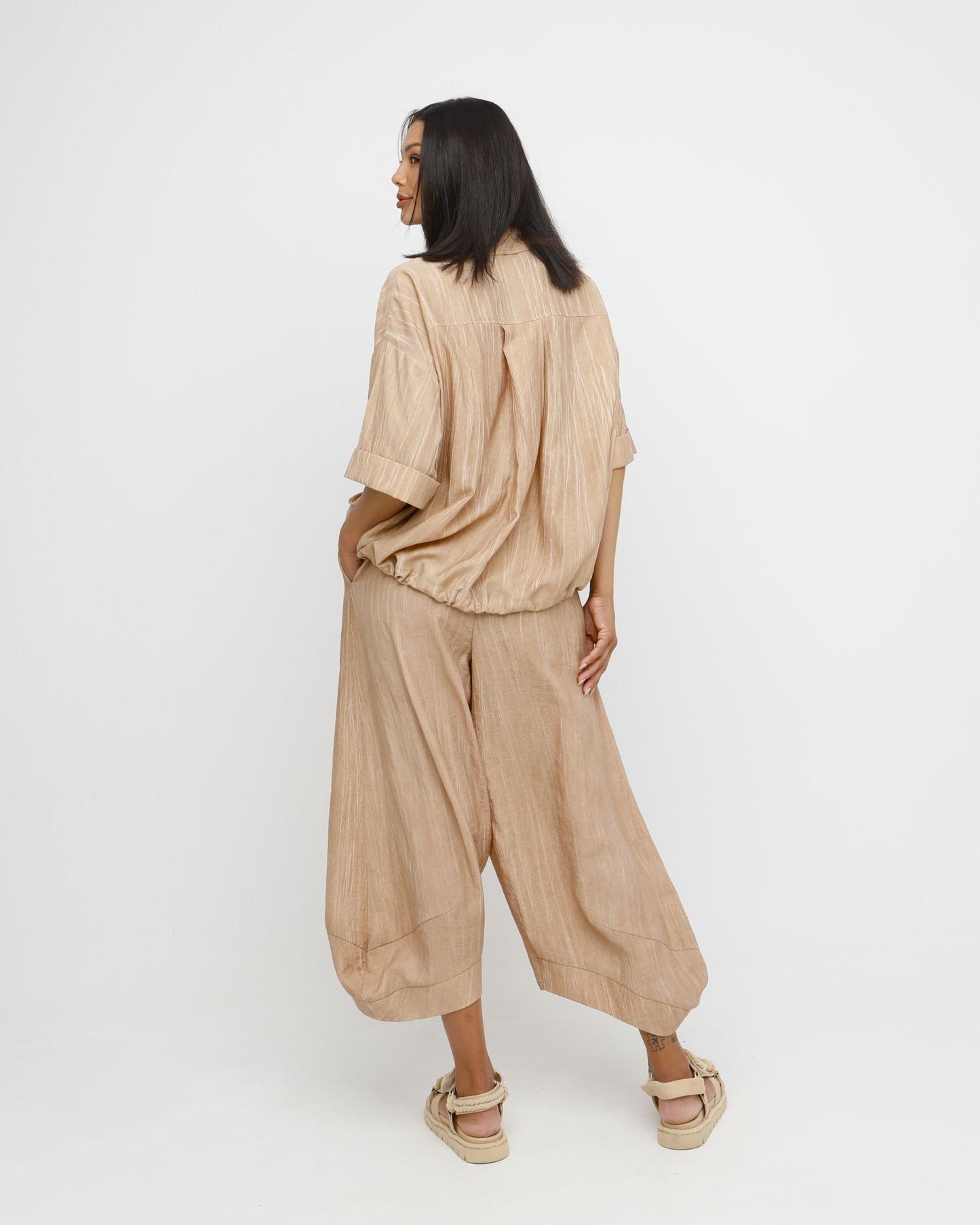 Ozai N Ku Theo Shirt, Caramel