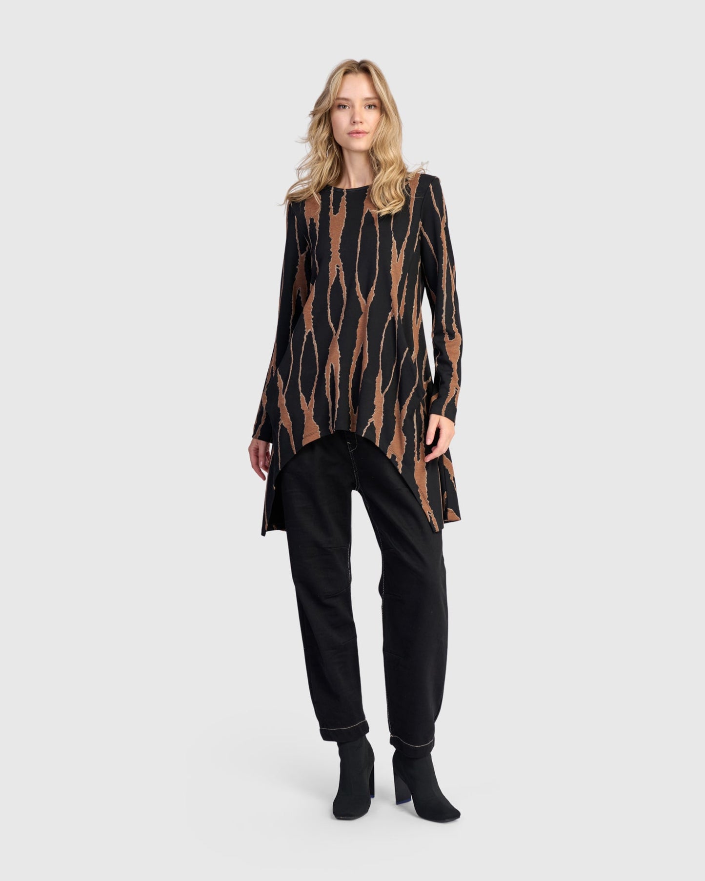 Lignette Pockets Top, Wood