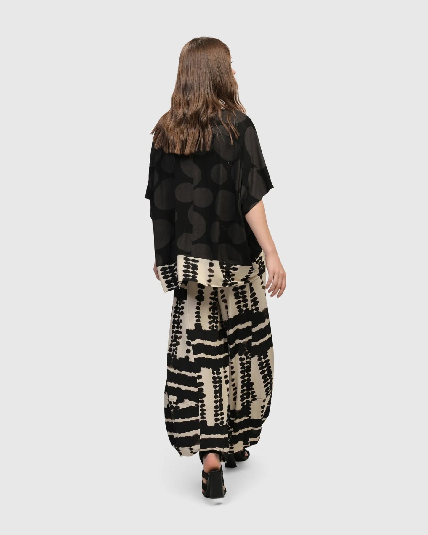 Nomad Oversized Top, Brown
