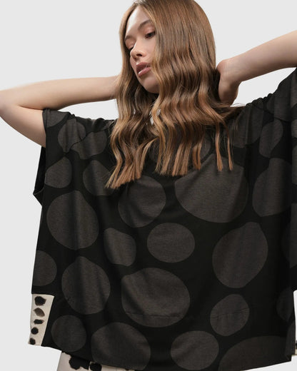 Nomad Oversized Top, Brown