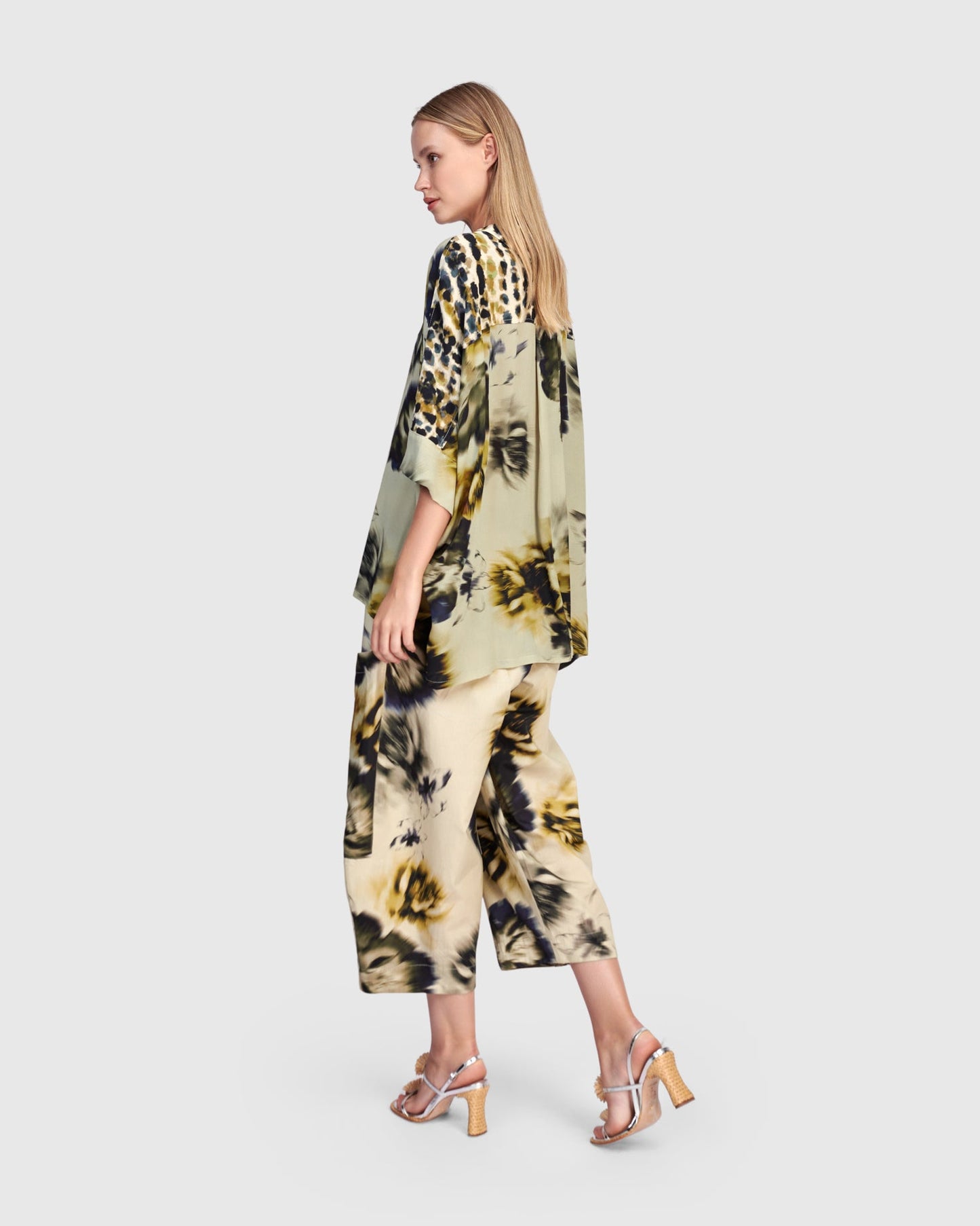 Coquina Camp Shirt, Beige Mix