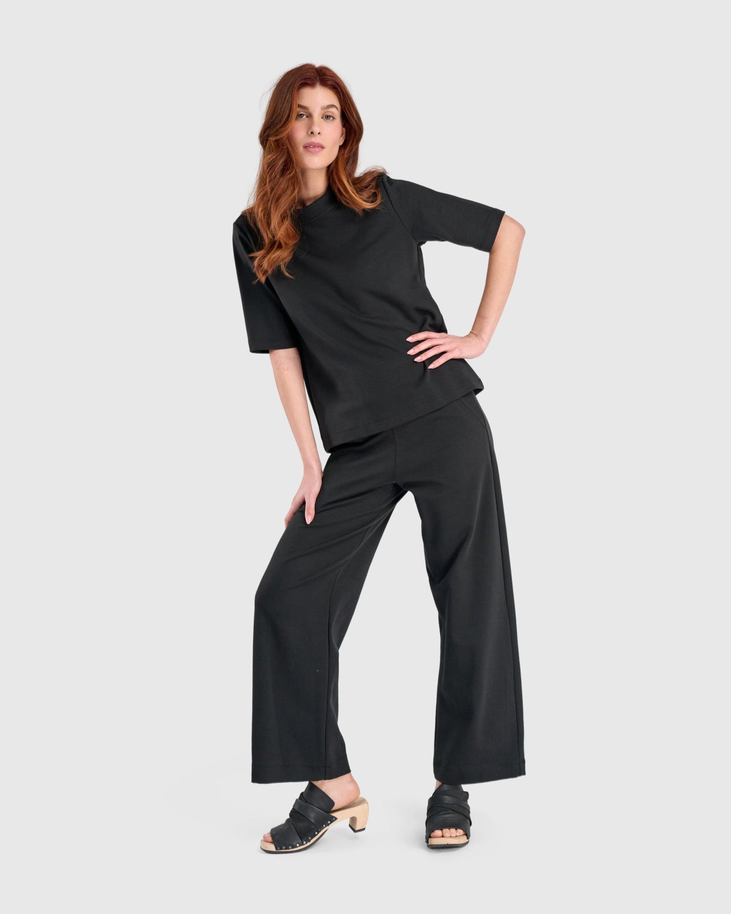 Urban Foundation Straight Leg Pant, Black