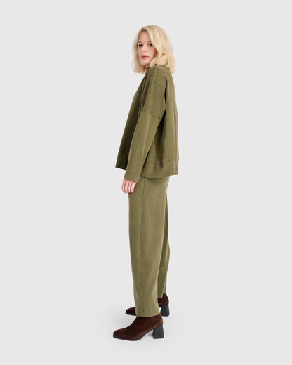 Aura Pullover, Olive